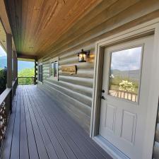 Cabin Staining in Hiawassee, GA 12